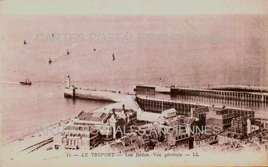 Cartes postales anciennes > CARTES POSTALES > carte postale ancienne > cartes-postales-ancienne.com Normandie Seine maritime Le Treport