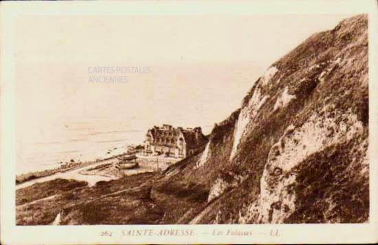 Cartes postales anciennes > CARTES POSTALES > carte postale ancienne > cartes-postales-ancienne.com Normandie Seine maritime Sainte Adresse