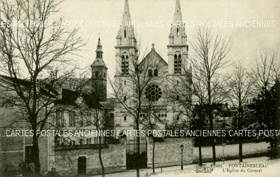 Cartes postales anciennes > CARTES POSTALES > carte postale ancienne > cartes-postales-ancienne.com Ile de france Seine et marne Fontainebleau