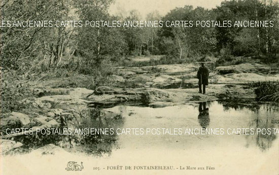 Cartes postales anciennes > CARTES POSTALES > carte postale ancienne > cartes-postales-ancienne.com Ile de france Seine et marne Fontainebleau