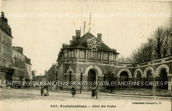 Cartes postales anciennes > CARTES POSTALES > carte postale ancienne > cartes-postales-ancienne.com Ile de france Seine et marne Fontainebleau