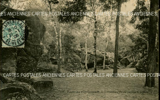 Cartes postales anciennes > CARTES POSTALES > carte postale ancienne > cartes-postales-ancienne.com Ile de france Seine et marne Fontainebleau