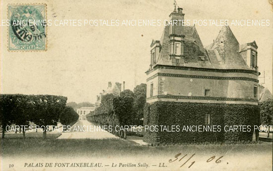 Cartes postales anciennes > CARTES POSTALES > carte postale ancienne > cartes-postales-ancienne.com Ile de france Seine et marne Fontainebleau