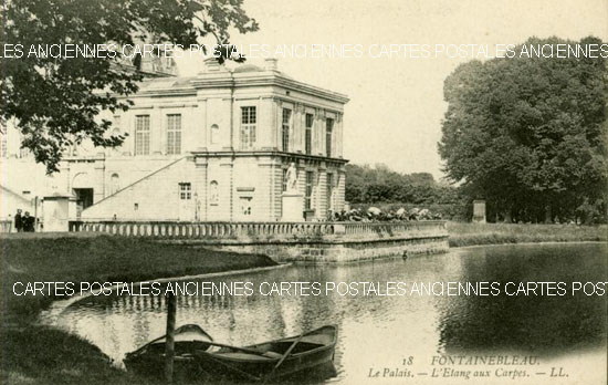 Cartes postales anciennes > CARTES POSTALES > carte postale ancienne > cartes-postales-ancienne.com Ile de france Seine et marne Fontainebleau