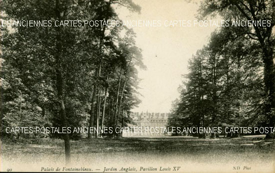 Cartes postales anciennes > CARTES POSTALES > carte postale ancienne > cartes-postales-ancienne.com Ile de france Seine et marne Fontainebleau