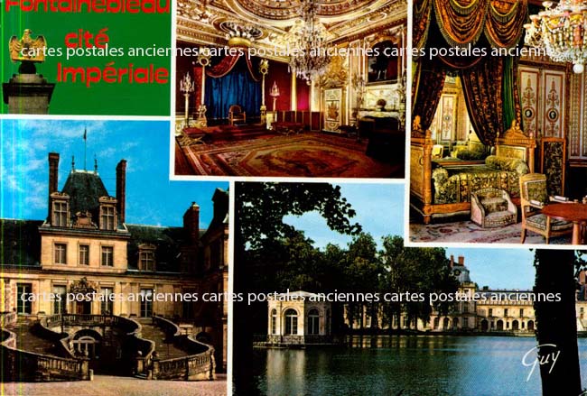 Cartes postales anciennes > CARTES POSTALES > carte postale ancienne > cartes-postales-ancienne.com Ile de france Seine et marne Fontainebleau