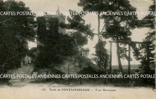 Cartes postales anciennes > CARTES POSTALES > carte postale ancienne > cartes-postales-ancienne.com Ile de france Seine et marne Fontainebleau