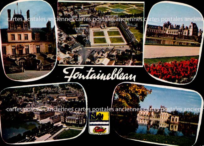 Cartes postales anciennes > CARTES POSTALES > carte postale ancienne > cartes-postales-ancienne.com Ile de france Seine et marne Fontainebleau