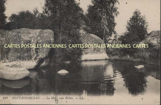 Cartes postales anciennes > CARTES POSTALES > carte postale ancienne > cartes-postales-ancienne.com Ile de france Seine et marne Fontainebleau