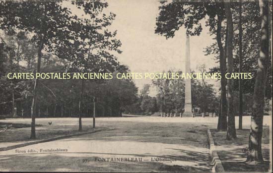 Cartes postales anciennes > CARTES POSTALES > carte postale ancienne > cartes-postales-ancienne.com Ile de france Seine et marne Fontainebleau