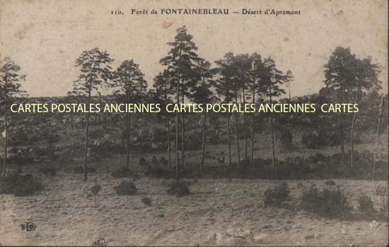 Cartes postales anciennes > CARTES POSTALES > carte postale ancienne > cartes-postales-ancienne.com Ile de france Seine et marne Fontainebleau