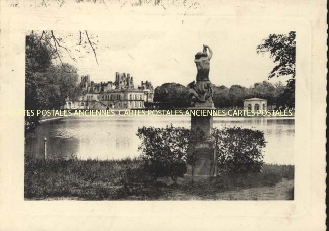 Cartes postales anciennes > CARTES POSTALES > carte postale ancienne > cartes-postales-ancienne.com Ile de france Seine et marne Fontainebleau