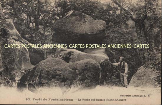 Cartes postales anciennes > CARTES POSTALES > carte postale ancienne > cartes-postales-ancienne.com Ile de france Seine et marne Fontainebleau