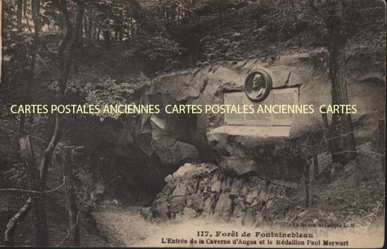 Cartes postales anciennes > CARTES POSTALES > carte postale ancienne > cartes-postales-ancienne.com Ile de france Seine et marne Fontainebleau