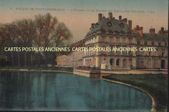 Cartes postales anciennes > CARTES POSTALES > carte postale ancienne > cartes-postales-ancienne.com Ile de france Seine et marne Fontainebleau