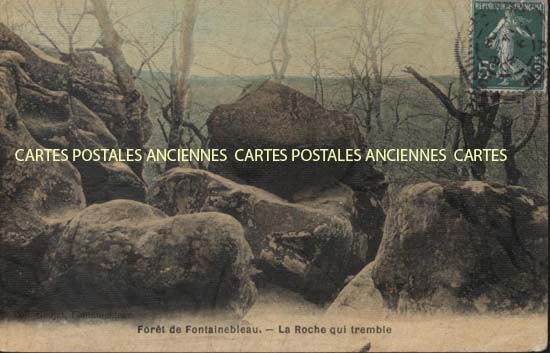 Cartes postales anciennes > CARTES POSTALES > carte postale ancienne > cartes-postales-ancienne.com Ile de france Seine et marne Fontainebleau