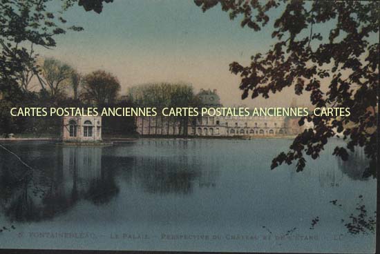 Cartes postales anciennes > CARTES POSTALES > carte postale ancienne > cartes-postales-ancienne.com Ile de france Seine et marne Fontainebleau