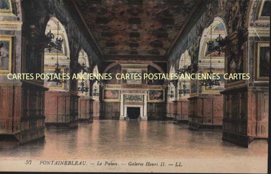 Cartes postales anciennes > CARTES POSTALES > carte postale ancienne > cartes-postales-ancienne.com Ile de france Seine et marne Fontainebleau