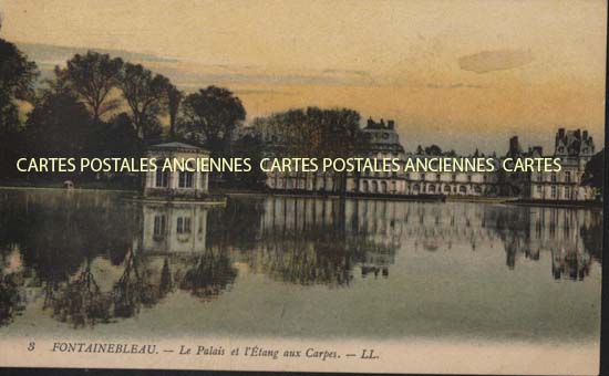 Cartes postales anciennes > CARTES POSTALES > carte postale ancienne > cartes-postales-ancienne.com Ile de france Seine et marne Fontainebleau