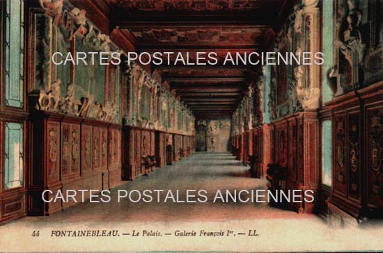 Cartes postales anciennes > CARTES POSTALES > carte postale ancienne > cartes-postales-ancienne.com Ile de france Seine et marne Fontainebleau