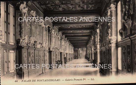 Cartes postales anciennes > CARTES POSTALES > carte postale ancienne > cartes-postales-ancienne.com Ile de france Seine et marne Fontainebleau