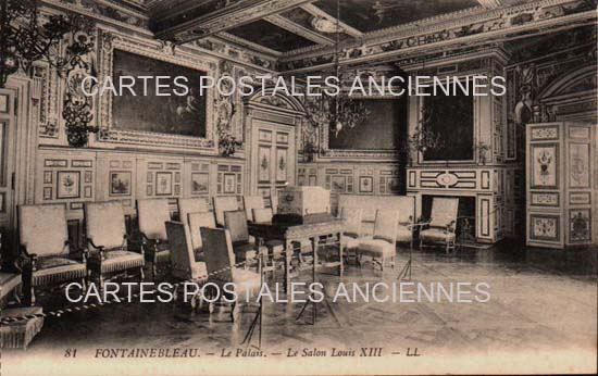 Cartes postales anciennes > CARTES POSTALES > carte postale ancienne > cartes-postales-ancienne.com Ile de france Seine et marne Fontainebleau