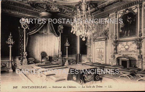 Cartes postales anciennes > CARTES POSTALES > carte postale ancienne > cartes-postales-ancienne.com Ile de france Seine et marne Fontainebleau