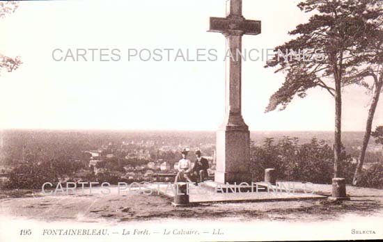 Cartes postales anciennes > CARTES POSTALES > carte postale ancienne > cartes-postales-ancienne.com Ile de france Seine et marne Fontainebleau