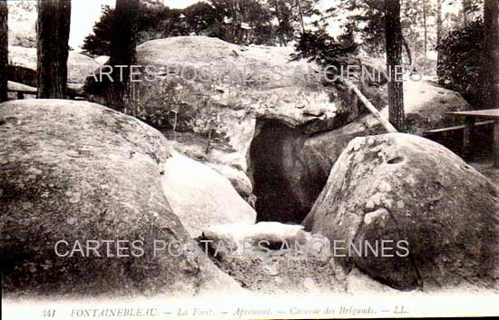 Cartes postales anciennes > CARTES POSTALES > carte postale ancienne > cartes-postales-ancienne.com Ile de france Seine et marne Fontainebleau