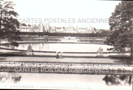 Cartes postales anciennes > CARTES POSTALES > carte postale ancienne > cartes-postales-ancienne.com Ile de france Seine et marne Fontainebleau