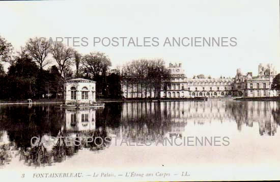 Cartes postales anciennes > CARTES POSTALES > carte postale ancienne > cartes-postales-ancienne.com Ile de france Seine et marne Fontainebleau