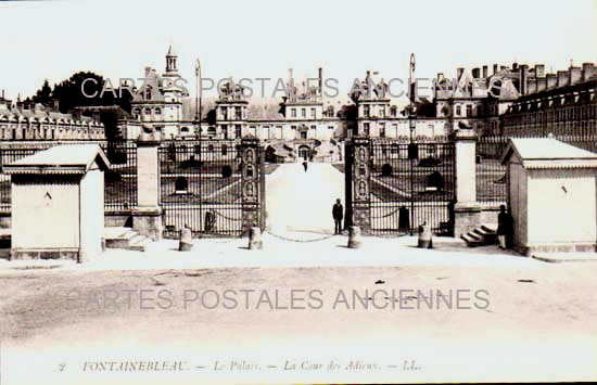 Cartes postales anciennes > CARTES POSTALES > carte postale ancienne > cartes-postales-ancienne.com Ile de france Seine et marne Fontainebleau