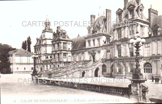 Cartes postales anciennes > CARTES POSTALES > carte postale ancienne > cartes-postales-ancienne.com Ile de france Seine et marne Fontainebleau