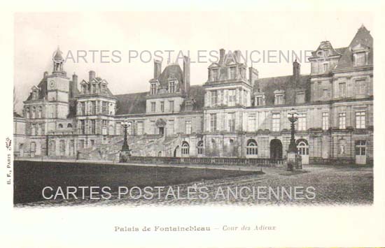 Cartes postales anciennes > CARTES POSTALES > carte postale ancienne > cartes-postales-ancienne.com Ile de france Seine et marne Fontainebleau