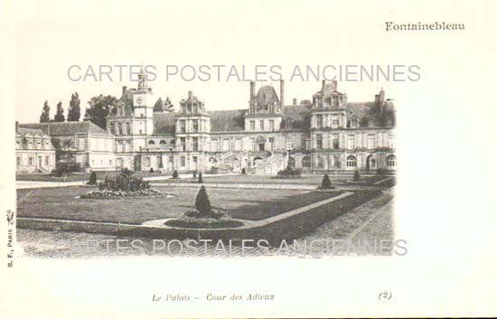 Cartes postales anciennes > CARTES POSTALES > carte postale ancienne > cartes-postales-ancienne.com Ile de france Seine et marne Fontainebleau