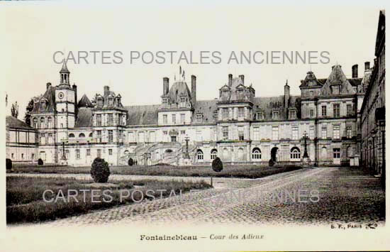 Cartes postales anciennes > CARTES POSTALES > carte postale ancienne > cartes-postales-ancienne.com Ile de france Seine et marne Fontainebleau