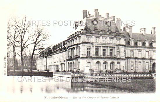 Cartes postales anciennes > CARTES POSTALES > carte postale ancienne > cartes-postales-ancienne.com Ile de france Seine et marne Fontainebleau