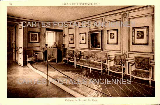 Cartes postales anciennes > CARTES POSTALES > carte postale ancienne > cartes-postales-ancienne.com Ile de france Seine et marne Fontainebleau