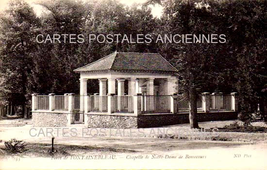 Cartes postales anciennes > CARTES POSTALES > carte postale ancienne > cartes-postales-ancienne.com Ile de france Seine et marne Fontainebleau