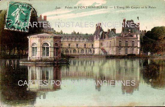 Cartes postales anciennes > CARTES POSTALES > carte postale ancienne > cartes-postales-ancienne.com Ile de france Seine et marne Fontainebleau