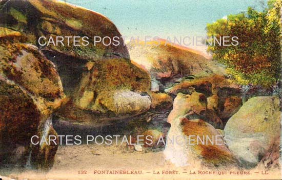 Cartes postales anciennes > CARTES POSTALES > carte postale ancienne > cartes-postales-ancienne.com Ile de france Seine et marne Fontainebleau