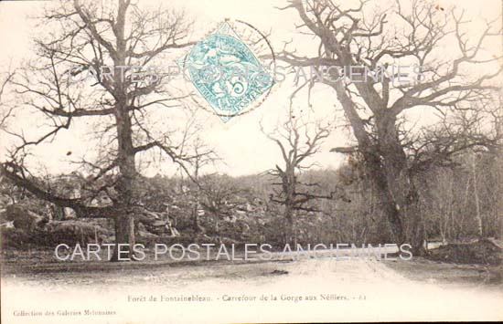 Cartes postales anciennes > CARTES POSTALES > carte postale ancienne > cartes-postales-ancienne.com Ile de france Seine et marne Fontainebleau