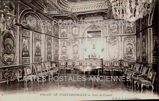 Cartes postales anciennes > CARTES POSTALES > carte postale ancienne > cartes-postales-ancienne.com Ile de france Seine et marne Fontainebleau