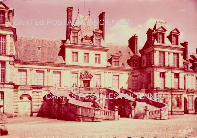 Cartes postales anciennes > CARTES POSTALES > carte postale ancienne > cartes-postales-ancienne.com Ile de france Seine et marne Fontainebleau