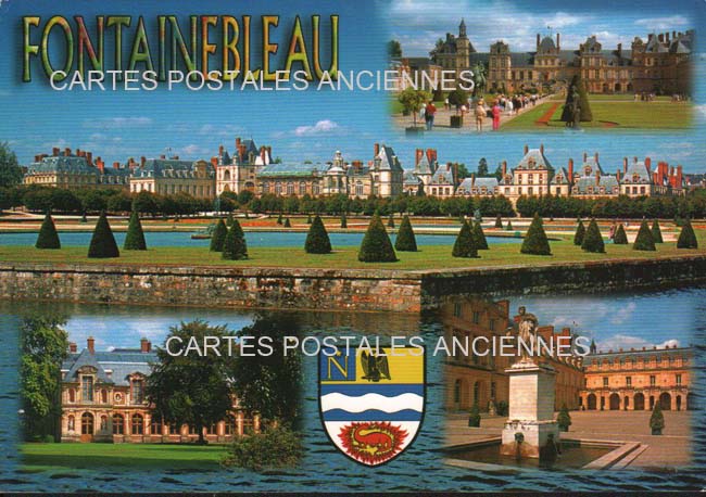 Cartes postales anciennes > CARTES POSTALES > carte postale ancienne > cartes-postales-ancienne.com Ile de france Seine et marne Fontainebleau