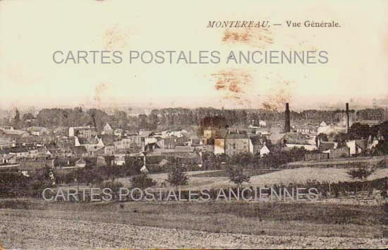 Cartes postales anciennes > CARTES POSTALES > carte postale ancienne > cartes-postales-ancienne.com Ile de france Seine et marne Montereau Faut Yonne