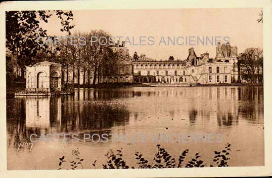 Cartes postales anciennes > CARTES POSTALES > carte postale ancienne > cartes-postales-ancienne.com Ile de france Seine et marne Fontainebleau