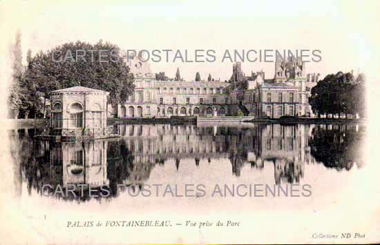 Cartes postales anciennes > CARTES POSTALES > carte postale ancienne > cartes-postales-ancienne.com Ile de france Seine et marne Fontainebleau