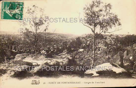 Cartes postales anciennes > CARTES POSTALES > carte postale ancienne > cartes-postales-ancienne.com Ile de france Seine et marne Fontainebleau