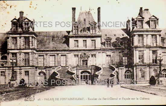 Cartes postales anciennes > CARTES POSTALES > carte postale ancienne > cartes-postales-ancienne.com Ile de france Seine et marne Fontainebleau